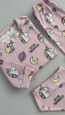 ست راحتی کوالا(دخترانه) طرح یونی کورن صورتی مناسب ۶ماه تا ۳سال🦄🦄