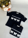 تیشرت تک محرمی دخترانه سایز۳۵تا۶۵🖤مناسب ۶ماه تا۱۵سال